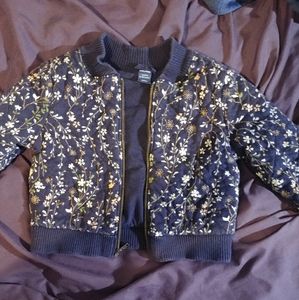 Baby Gap floral bomber 12-18 months